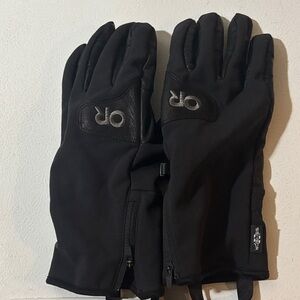 Outdoor Research Black Gore-Tex Gloves